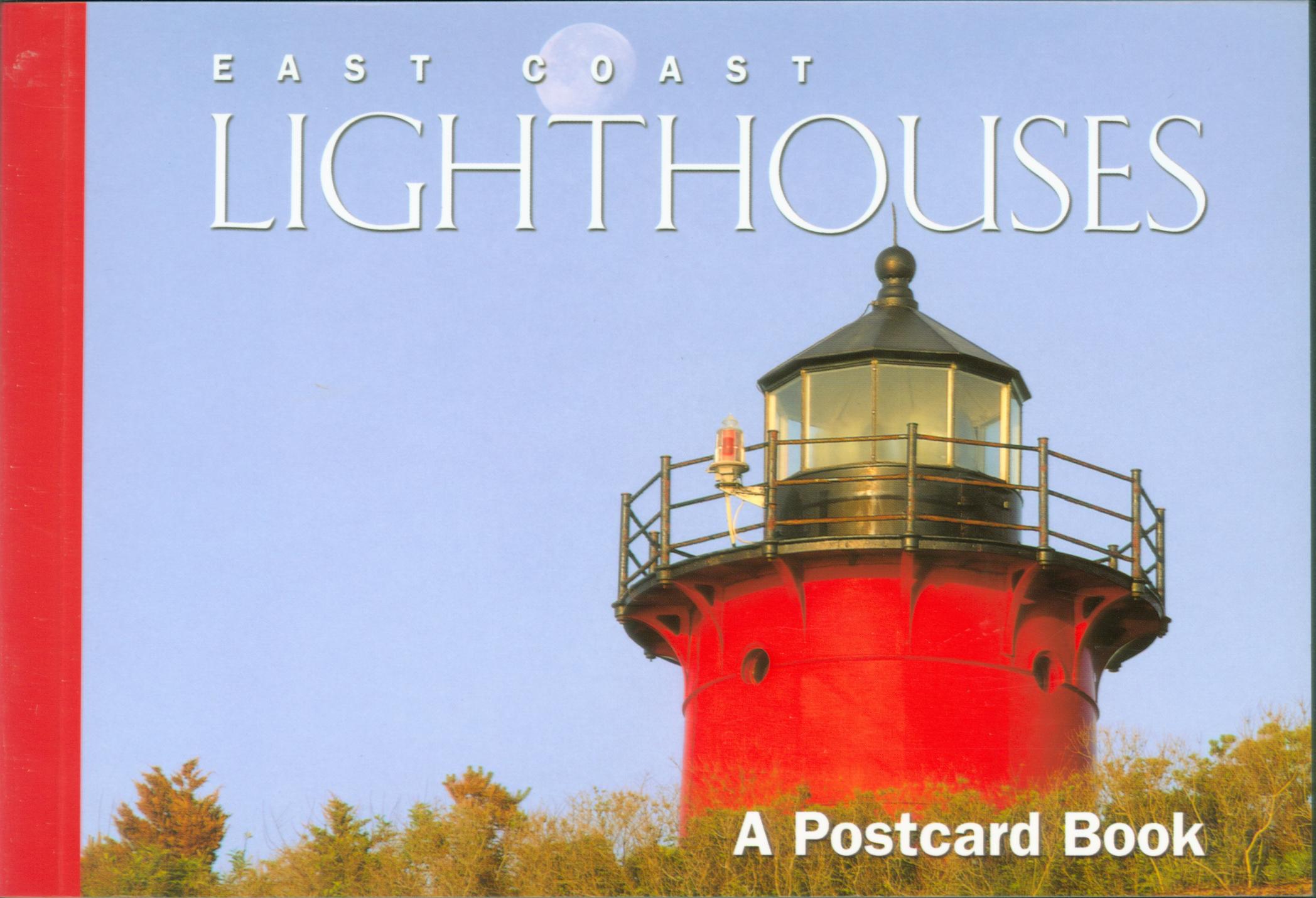 EAST COAST LIGHTHOUSES: a postcard book. 